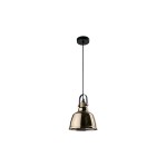 Lampa industrialna złota AMALFI M