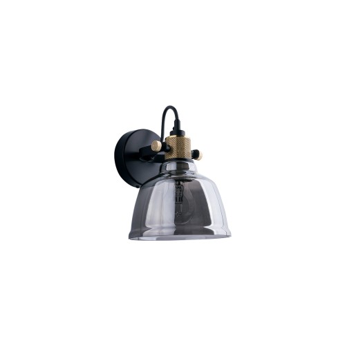 LAMPAMI - kinkiet industrialny, kinkiet ścienny, lampa na ścianę, lampa ścienna nowoczesna, kinkiet srebrny