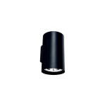 Czarny kinkiet nowoczesny tuba 2x GU10 ES111 TUBE 