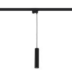PROFILE EYE - czarna lampa tuba wisząca