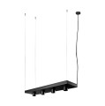 LAMPAMI - lampa czarna wisząca do kuchni, lampa nad wyspę, lampa nad stół