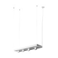 LAMPAMI - lampa biała wisząca do kuchni, lampa nad wyspę, lampa nad stół