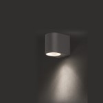  Lampa na elewację, lampa zewnętrzna grafitowa IP54 1xGU10 NICO