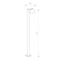 LAMPAMI - lampa zewnętrzna szkic