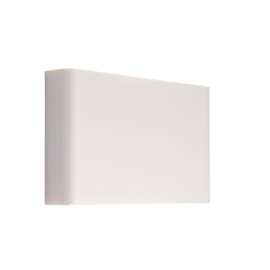 Biała lampa ścienna nowoczesna HAGA