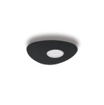 Czarna lampa sufitowa nowoczesna 1xGX53 ORGANIC 
