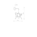LAMPAMI - designerski kinkiet nowoczesny szkic