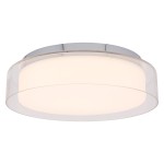 Plafon łazienkowy ledowy biały okrągły IP44 4000K PAN LED M