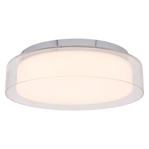 Plafon łazienkowy ledowy biały okrągły IP44 4000K PAN LED M