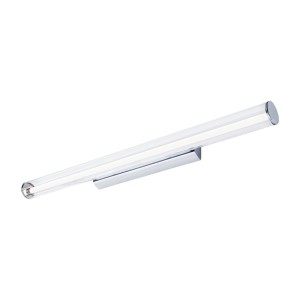 Kinkiet nad lustro 89 cm obrazowy ledowy chrom 3000K transparentny ION LED L