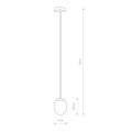 LAMPAMI - lampa wisząca do łazienki szkic