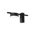 LAMPAMI - lampa sufitowa czarna, plafon sufitowy, lampa do salonu, nowoczesna lampa sufitowa czarna