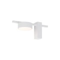LAMPAMI - lampa sufitowa biała, biała lampa ledowa, lampa do salonu, nowoczesna lampa sufitowa