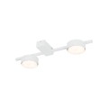 LAMPAMI - lampa sufitowa biała, plafon sufitowy, lampa do salonu, nowoczesna lampa sufitowa listwa biała