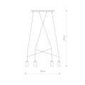 LAMPAMI - nowoczesna lampa wisząca szkic
