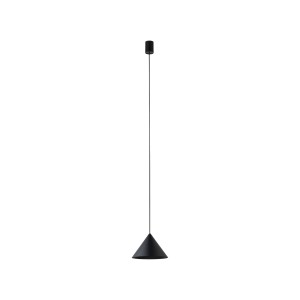 Lampa wisząca czarna stożek ZENITH S