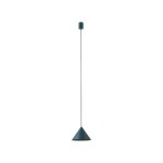 Zielona lampa wisząca metalowa 130 cm ZENITH S