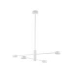 Minimalistyczna lampa sufitowa wisząca biała 4xGX53 ORBIT 