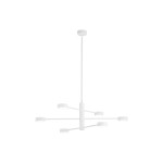 Minimalistyczna lampa sufitowa wisząca biała 6xGX53 ORBIT 