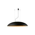 LAMPAMI - duża lampa nowoczesna, nowoczesna lampa wisząca do salonu, czarna lampa wisząca duża