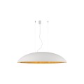 LAMPAMI - duża lampa nowoczesna, nowoczesna lampa wisząca do salonu, biała lampa wisząca duża