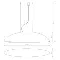 LAMPAMI - duża lampa nowoczesna szkic