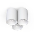 LAMPAMI - tuby sufitowe białe, potrójna lampa sufitowa biała, biała lampa tuby sufitowe, lampa do kuchni