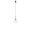 LAMPAMI - lampa wisząca kule przezroczyste, lampa wisząca do sypialni, nowoczesna lampa do salonu, lampa kula wisząca