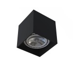 Lampa sufitowa czarna COBBLE