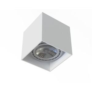 Lampa sufitowa biała COBBLE