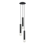 Lampa nad stół czarna BATON