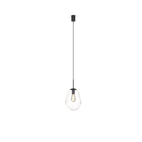 LAMPAMI - lampa wisząca kule przezroczyste, lampa wisząca do sypialni, nowoczesna lampa do salonu