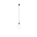 LAMPAMI - lampa wisząca kule przezroczyste, lampa wisząca do sypialni, nowoczesna lampa do salonu