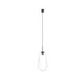 LAMPAMI - lampa wisząca kule przezroczyste, lampa wisząca do sypialni, nowoczesna lampa do salonu