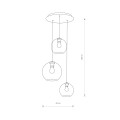 LAMPAMI - nowoczesna lampa wisząca szkic