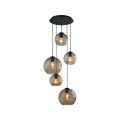 LAMPAMI - nowoczesna lampa wisząca, lampa do salonu, lampa szklane kule, lampa do sypialni