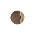Kinkiet drewniany nowoczesny 50 cm 3000K SUN LED