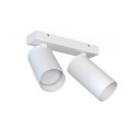 LAMPAMI - lampa sufitowa biała, lampa sufitowa podwójna, nowoczesna lampa do salonu biała