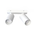LAMPAMI - lampa sufitowa biała, lampa sufitowa podwójna, nowoczesna lampa do salonu biała