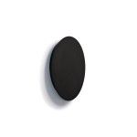 Kinkiet nowoczesny czarny ledowy 15 cm 3000K RING LED S 