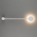 LAMPAMI - nowoczesna lampa ścienna biała, kinkiet do salonu, kinkiet nowoczesny czarny, czarny kinkiet