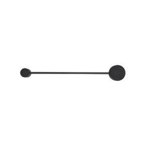 Kinkiet czarny nowoczesny 1xGX53 ORBIT 