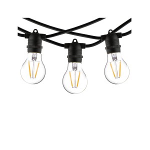 Girlanda ogrodowa IP65, girlanda świetlna zewnętrzna rozstaw 60 cm FESTOON LIGHTS 6m