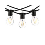 Girlanda ogrodowa IP65, girlanda świetlna zewnętrzna rozstaw 60 cm FESTOON LIGHTS 9 m