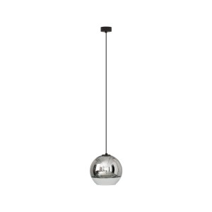 Srebrna lampa wisząca glamour 145 cm GLOBE PLUS S