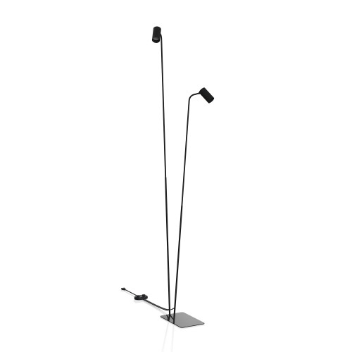 LAMPAMI - lampa czarna podłogowa, lampa podłogowa do sypialni, lampa podłogowa nowoczesna