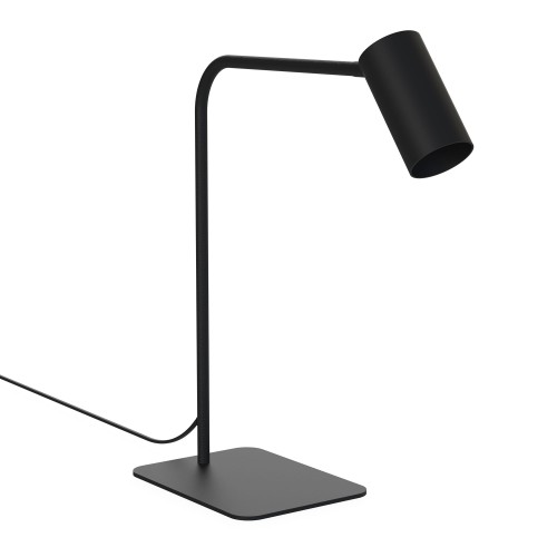 LAMPAMI - lampka czarna stołowa, lampka do sypialni, lampka nowoczesna na biurko, lampa stołowa nowoczesna