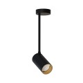 LAMPAMI - lampa sufitowa czarna, czarna lampa do salonu, lampa wisząca czarna