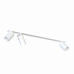 Lampa sufitowa potrójna biała listwa podtynkowa 70 cm 3xGU10 MONO SURFACE 