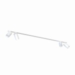  Lampa sufitowa biała listwa podtynkowa 118 cm 4xGU10 MONO SURFACE 